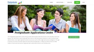 
                            4. Postgraduate Applications Centre CLG
