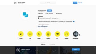 
                            5. Postgrain (@postgrain) • Instagram photos and videos