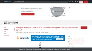 
                            7. Postgres: How can I see all SQL statements being executed by the ...