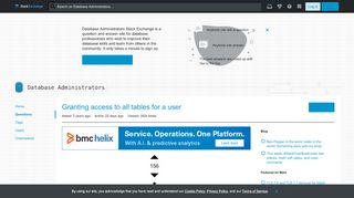 
                            6. postgresql - Granting access to all tables for a user - Database ...