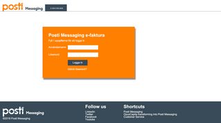 
                            4. Posti Messaging e-faktura – Logga in - OpusCapita e-faktura