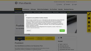 
                            9. PostIdent - Pax-Bank eG