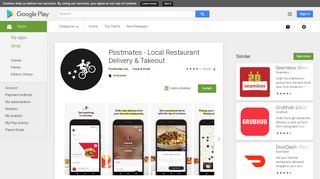 
                            5. Postmates Food Delivery: Order Eats & Alcohol - Apps on Google Play