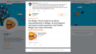 
                            12. PostNL on Twitter: 