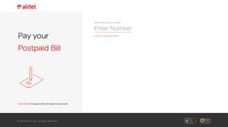 
                            5. Postpaid Bill Payment - Airtel