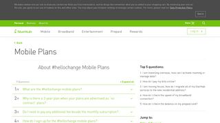 
                            6. Postpaid Mobile Plans | StarHub Support