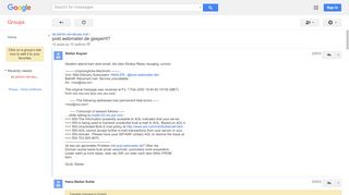 
                            10. post.webmailer.de gesperrt? - Google Groups