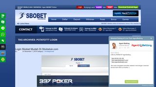 
                            5. potato777 login | Sbobet