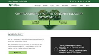 
                            5. PotCoin is the Cryptocurrency of the Cannabis Industry | PotCoin.com
