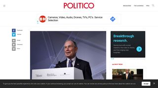 
                            10. Potential 2020 candidate Bloomberg gives $1.8B to Johns Hopkins ...