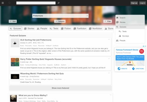 
                            9. Pottermore Quizzes - Quotev