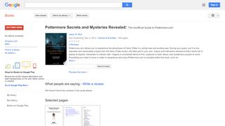 
                            11. Pottermore Secrets and Mysteries Revealed: The Unofficial ...
