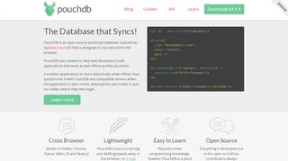 
                            3. PouchDB, the JavaScript Database that Syncs!
