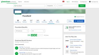 
                            11. Poundland Employee Benefits and Perks | Glassdoor.com.hk