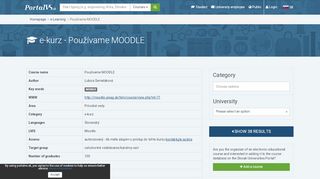 
                            4. Používame MOODLE | Portal VS