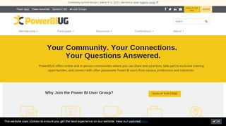 
                            13. Power BI User Group: Home