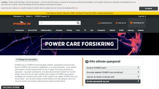 
                            6. POWER Care forsikring - Power.dk