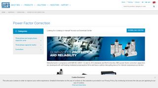 
                            13. Power Factor Correction | WEG