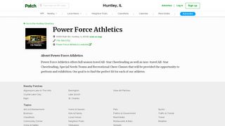 
                            12. Power Force Athletics | Huntley, IL Business Directory - Patch