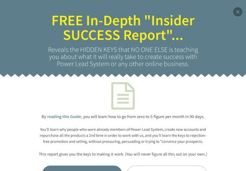 
                            11. Power Lead System Review and Guide to Success