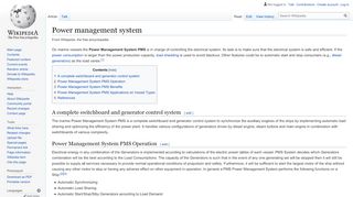 
                            8. Power management system - Wikipedia