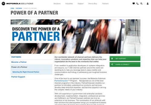 
                            5. Power of a Partner - Motorola Solutions - Europe, Middle East and Africa