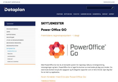 
                            13. Power Office GO - Dataplan Regnskap