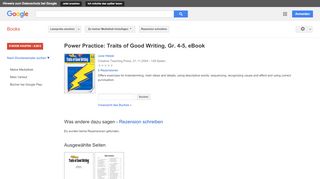 
                            8. Power Practice: Traits of Good Writing, Gr. 4-5, eBook