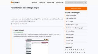 
                            12. Power Schools Student Login Wcpss