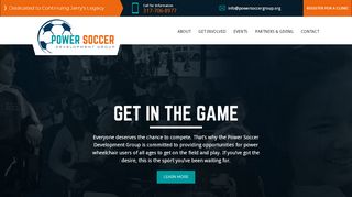 
                            9. Power Soccer Development Group | Power Wheelchair Sports | Home
