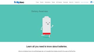 
                            13. Power solutions - Battery Awarness | BytecHealthcare