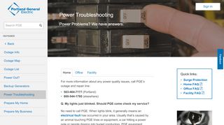
                            10. Power Troubleshooting - Outages | PGE