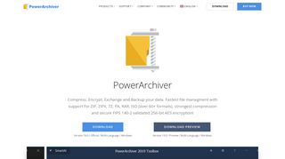 
                            5. PowerArchiver – Compress, Encrypt, Exchange and Backup your data.