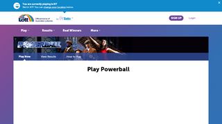
                            11. Powerball ▷ Play Online | Australia's Official Lotteries | the Lott