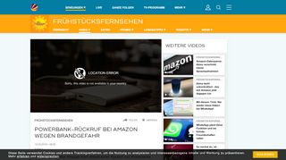 
                            1. Powerbank-Rückruf bei Amazon wegen Brandgefahr - Sat1