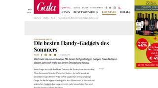 
                            11. Powerbanks und Co.: Die besten Handy-Gadgets des Sommers ...