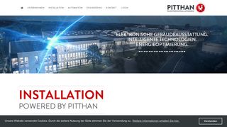 
                            2. Powered by Pitthan | Installation | PITTHAN GmbH