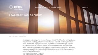 
                            8. Powered by Sweco – Obsurv International