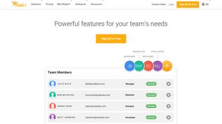 
                            12. Powerful Email features for your team's needs | Mailjet