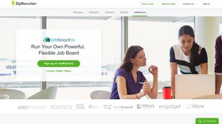 
                            10. Powerful, Flexible Job Board | JobBoard.io by ZipRecruiter