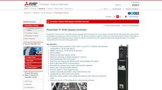 
                            6. PowerGate 'H' HVAC Bypass Controller | Mitsubishi Electric Americas