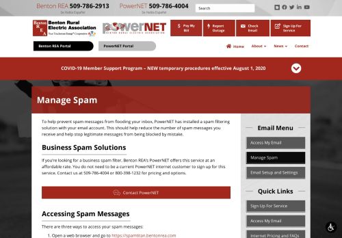 
                            9. PowerNET Spam Filter Service | Manage Spam & Junk Mail | Benton ...