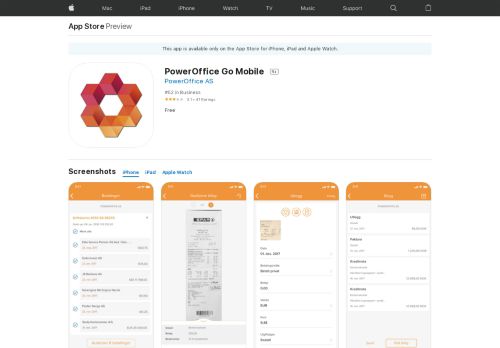 
                            7. PowerOffice Go Mobile on the App Store - iTunes - Apple