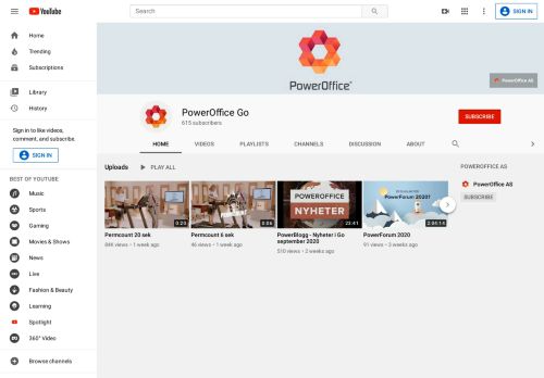 
                            8. PowerOffice Go - YouTube