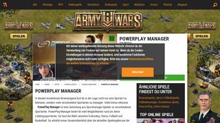 
                            7. PowerPlay Manager kostenlos spielen | Browsergames.de