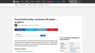 
                            4. PowerPoint online: Kostenlos für jeden – so geht's – GIGA