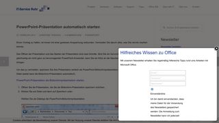 
                            6. PowerPoint-Präsentation automatisch starten | IT-Service Ruhr