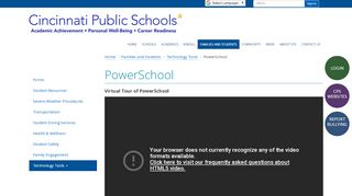
                            9. PowerSchool | Cincinnati Public Schools