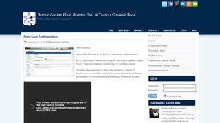 
                            3. Powerschool Implementation – Bishop Anstey High School ... - batce