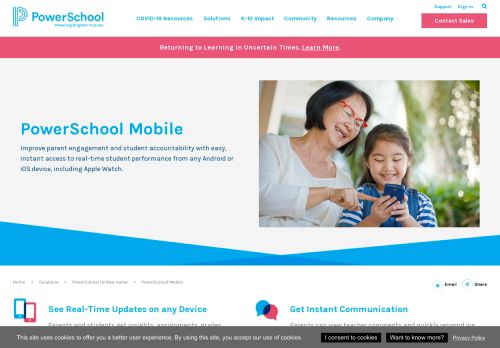 
                            3. PowerSchool Mobile